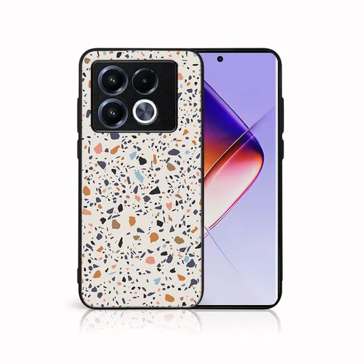 MY ART Ochranný kryt pre Infinix Note 40 Pro / 40 Pro+ 5G BEIGE TERRAZZO (162)