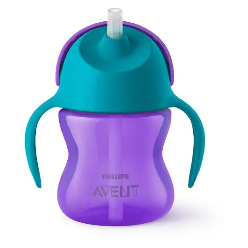 PHILIPS AVENT Hrnček s ohybnou slamkou pre dievčatá 200 ml