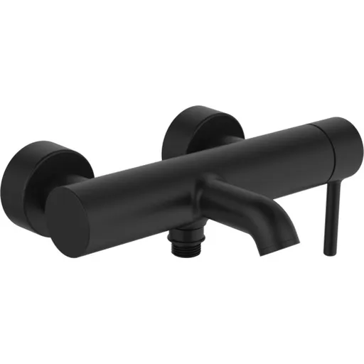 Vaňová batéria Hansa Vantis bez sprchového setu 150 mm čierna matná 5444220733