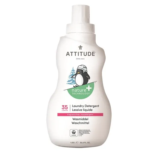 Prací gél pre deti bez vône Attitude 1050 ml