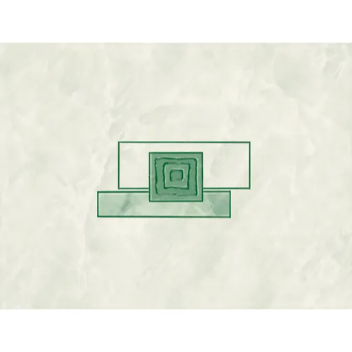 Dekor Multi Laura zelená 25x33 cm lesk WITKB087.1