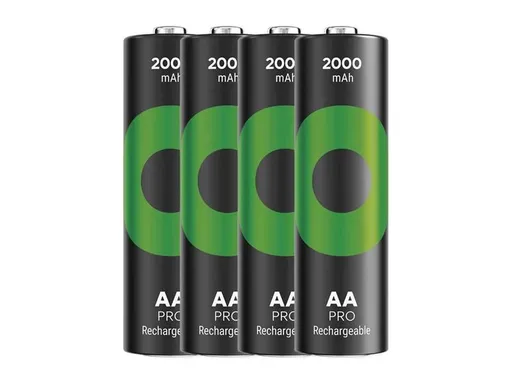 Batérie AA (R6) nabíjacie 1,2V/2000mAh GP Recyko Pro Professional 4ks
