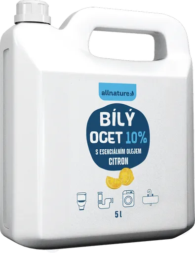 ALLNATURE Biely ocot 10% s vôňou citrónu 5 l
