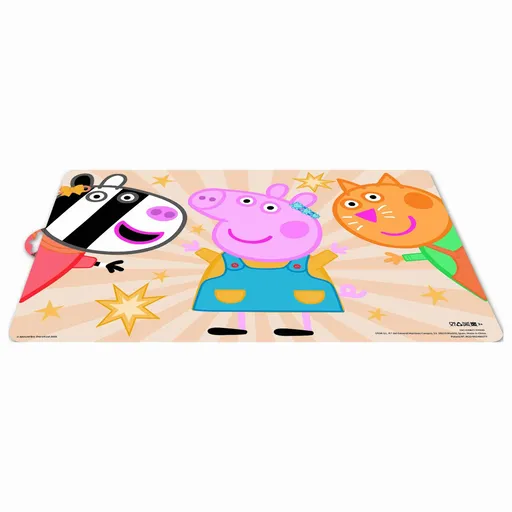 STOR Plastové prestieranie Peppa Pig 43x28cm