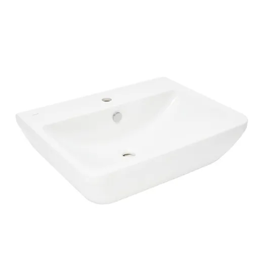VitrA S50 umývadlo integra 65x49 cm s otvorom uprostred 7051-003-0001