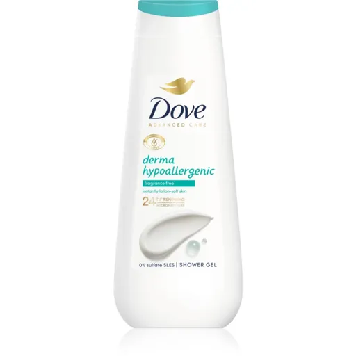Dove Advanced Care Derma Hypoallergenic hydratačný sprchový gél 400 ml