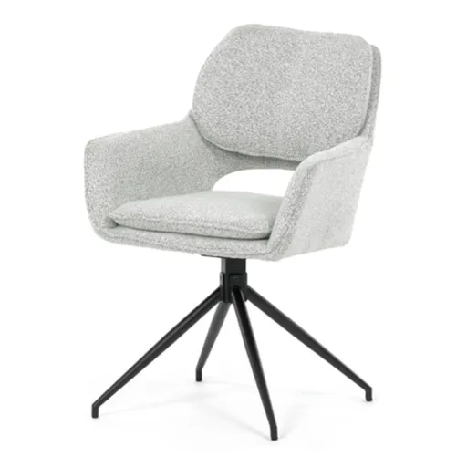 Jedálenská stolička Autronic 60x87 cm krémová látka DCH-T1156 CRM2