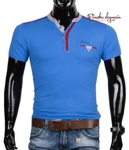 Pánske tričko so zipsom ANTRACID 2116