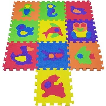 COSING EVA Puzzle - Podložka - Zvieratká (10 ks) (8595608805673)