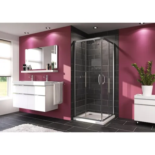 Huppe Next sprchový kút štvorec 90x90 cm hüppe 140103.069.322