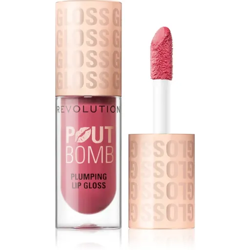 Makeup Revolution Pout Bomb lesk na pery so zväčšujúcim efektom odtieň 4.6 ml