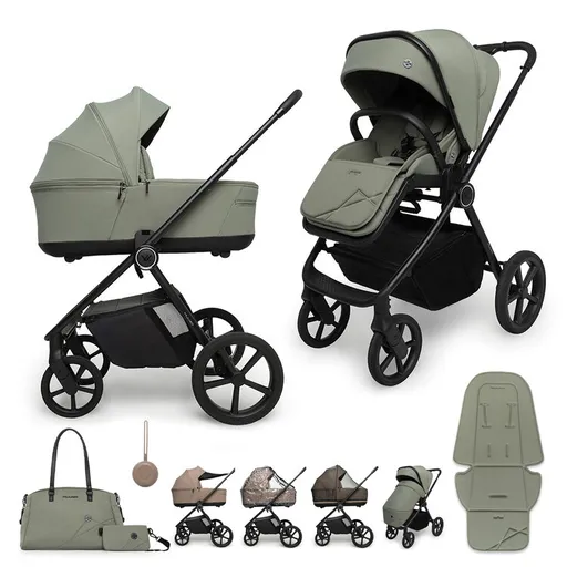 MUUVO Kočík kombinovaný Muuvo One 2v1 Olive