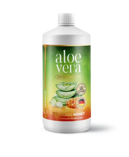 Aloe Vera gel na pitie s medom