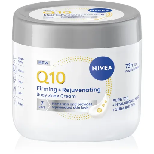 NIVEA Q10 Firming & Rejuvenating spevňujúci telový krém 400 ml