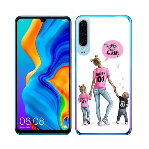 PROTEMIO MY ART Ochranný obal Huawei P30 MOM (119)