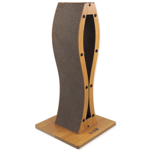 Škrabadlo Epic Pet v tvare ryby s hračkou 30x30x61