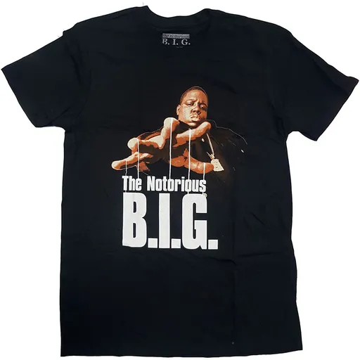 Biggie Smalls tričko Reachstrings Čierna M