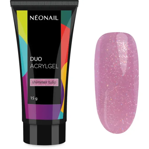 NEONAIL Duo Acrylgel Shimmer Tulip gél pre modeláž nechtov 15 g