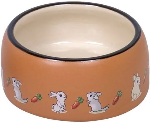 "Rabbit" keramická miska pre králiky 250ml