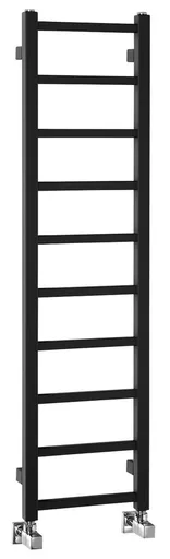 SAPHO - METRO LIGHT vykurovacie teleso 300x1140 čierna mat IR444TB