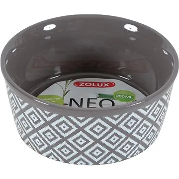 Zolux Miska NEO hnedá 250 ml (3336022066838)