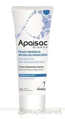 Apaisac Biorga intenzívne hydratačný krém 40 ml