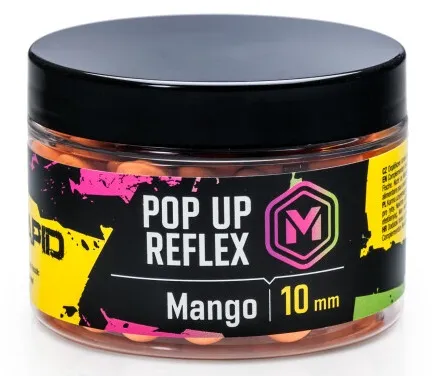 Mivardi plávajúce boilies rapid popup reflex 50 g 10 mm - mango