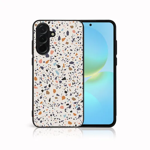 MY ART Ochranný kryt pre Samsung Galaxy A56 BEIGE TERRAZZO (162)
