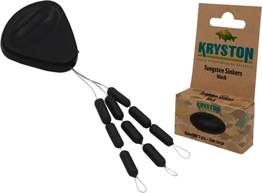 Kryston tungsten ťažítka na nadväzec extra long 9 ks