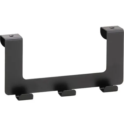 Bemeta Dark vešiak na dvere s 3 háčikmi 101106220