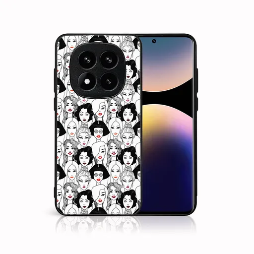 MY ART Ochranný kryt pre Xiaomi Redmi Note 14 Pro+ 5G LIPSTICK (174)