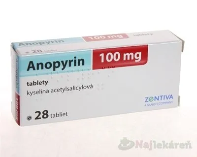 Anopyrin 100 mg tbl.28 x 100 mg