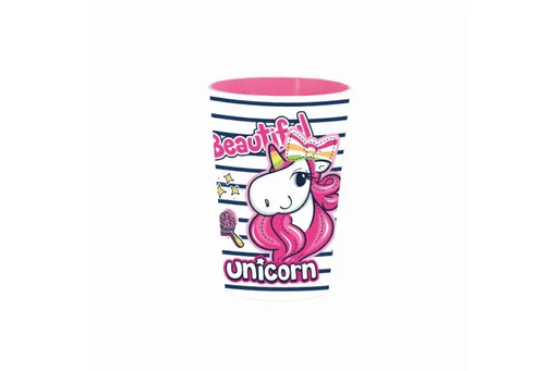 MAKRO - Pohár 340ml Unicorn, umelá hmota