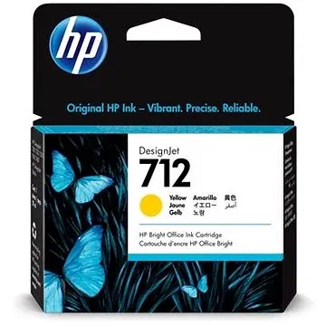HP 3ED69A č. 712 žltá