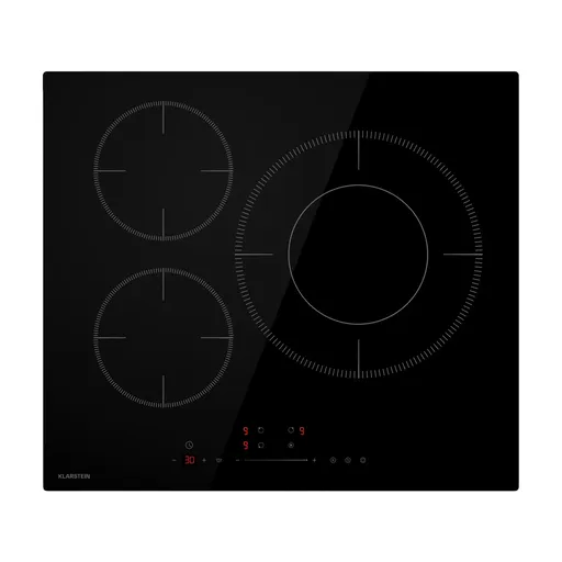 Klarstein Delicatessa Paella indukčná varná doska, Paella zóna, Power Boost, Ovládanie posuvníkmi