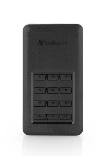 VERBATIM externý SSD Incl.KEYPAD 256GB USB3.1 GDPR