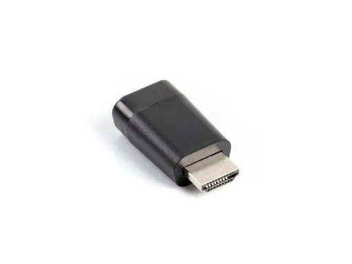 LANBERG adaptér HDMI (M) na VGA (F), čierny