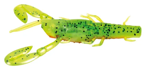 Fox rage gumová nástraha critter ultra uv lemon tiger- 9 cm