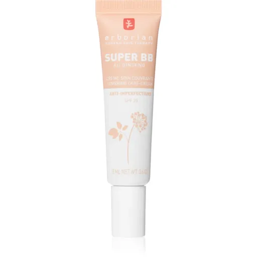 Erborian Super BB Covering Care-Cream BB krém pre bezchybný a zjednotený vzhľad pleti malé balenie odtieň Clair 15 ml