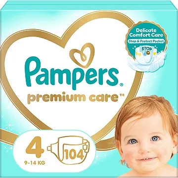 PAMPERS Premium Care Maxi veľkosť 4 (104 ks) (4015400465447)
