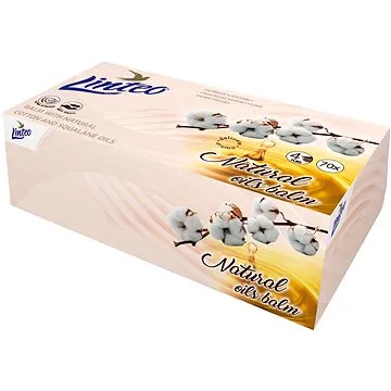 LINTEO Box s balzamom a bavlníkovým olejom, 4-vrstvové (70 ks) (8595686300954)