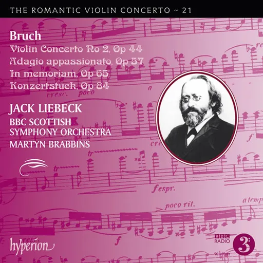 Jack Liebeck, BRUCH: VIOLIN CONCERTO NO. 2 & OTHER WORKS (HYPERI, CD