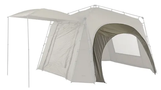 Mivardi sada pre napojenie bivakov k prístrešku base camp xl