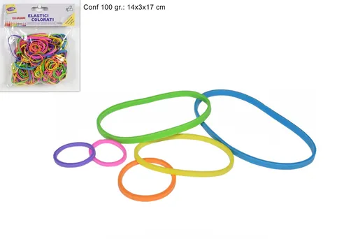 MAKRO - Gumičky 100gr, farebné