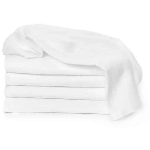 T-TOMI TETRA Cloth Diapers EXCLUSIVE COLLECTION White látkové plienky White 70x70 cm 5 ks