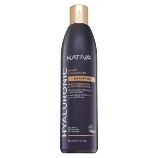 Kativa Hyaluronic Keratin - Coenzyme Q10 Shampoo posilujúci šampón s kyselinou hyalurónovou 355 ml