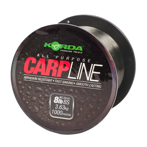 Korda vlasec carp line 1000 m - 0,43 mm 20 lb