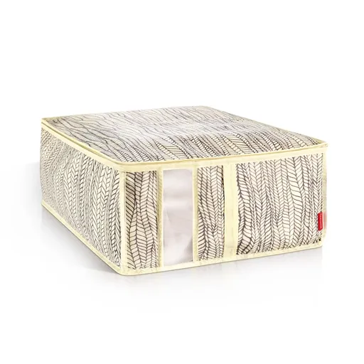 Obal na obliečky FANCY HOME 40 x 52 x 20 cm, smotanová