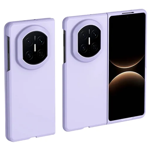 PLASTIC Ochranný plastový kryt pre Huawei Mate X7 fialový
