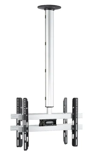 VCM Stropní držák „CM 4 Maxi Double“, stříbrný